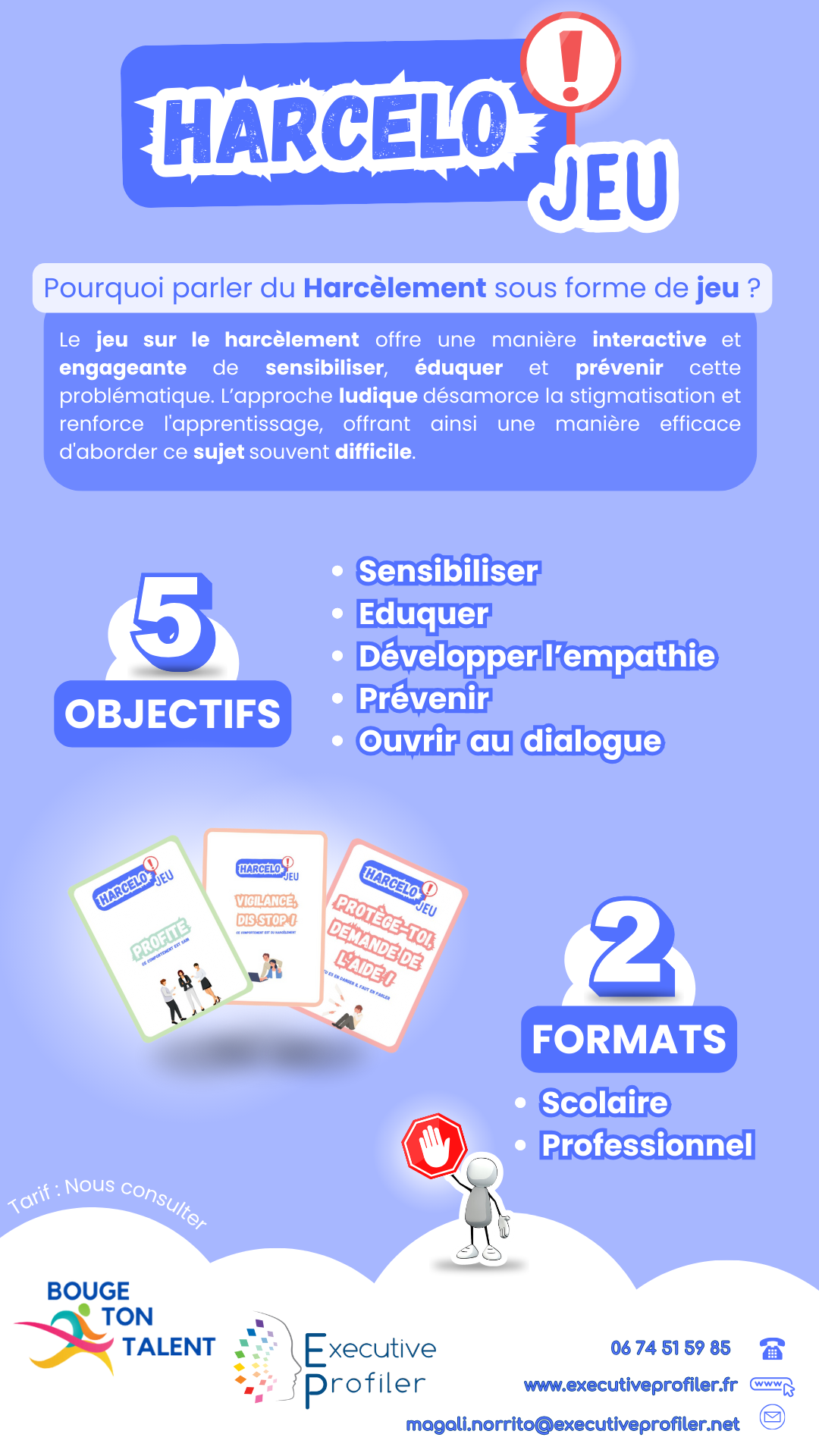 Flyer harcèlojeu